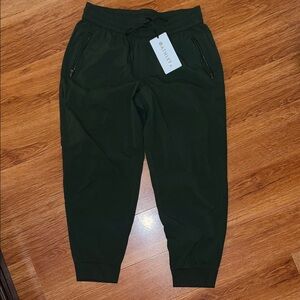 Athleta Dark Green Trekkie Jogger Pants